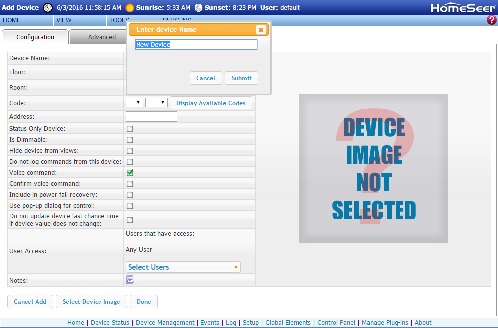 Virtual Device Creation and Modification HomeSeer Message Board