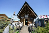 The 'Homer Spit'. Sometimes a wide-angle lens on a true 35mm frame gives a unique perspective.