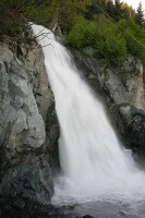 A long exposure of a water fall - the fall was not spectacular, but the effect is interesting.