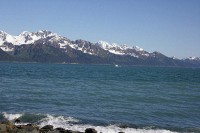 Resurrection Bay from Seward.