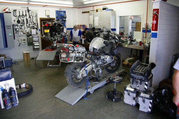 The parts are in - surgery commences.