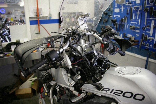 The parts are in - surgery commences.