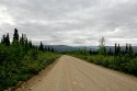 From the Top of the World Highway.  Many miles of dirt ahead and rain threatning.