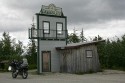 Back to Dawson - now with a motorcycle that will start.