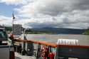 From the ferry crossing the Yukon River into Dawson