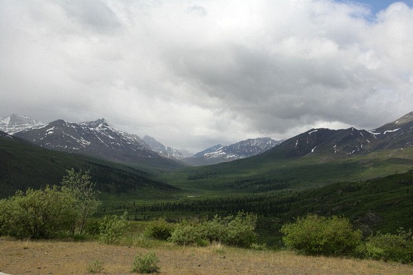 along the Dempster