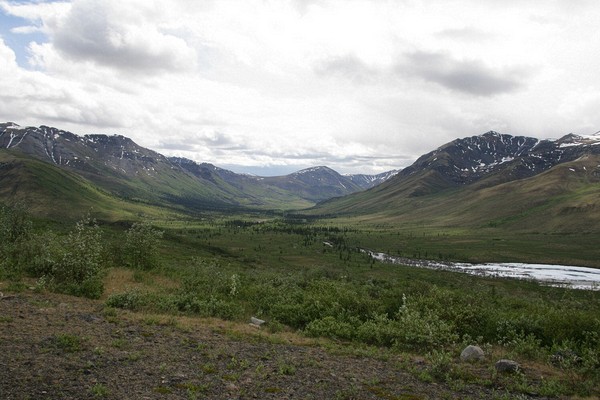 along the Dempster