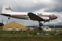 An old 'goony bird' (DC-3) at the Yukon Transportation Museum