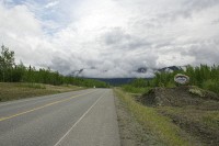 The cloud deck was low all day.