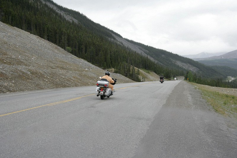 These guys had begun riding earlier than I did.  They stopped for fuel where I stayed for the night.