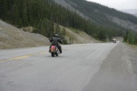 These guys had begun riding earlier than I did.  They stopped for fuel where I stayed for the night.