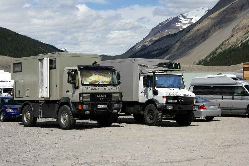These are some serious motorhomes