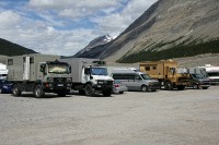 These are some serious motorhomes