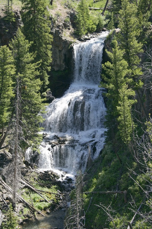 Yellowstone - along the east side of the top loop