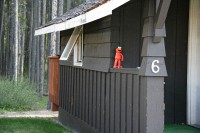 More of the Muppet theme.  These are some small cabins athe back o The Crossing.  They appear to be housing for some of the staff