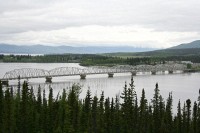 The bridge over Teslin Lake