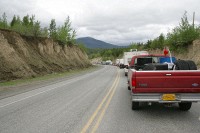 This is something I saw quite a bit of.  They say there are two seasons in the Yukon - winter and road construction