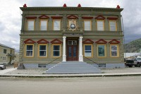 Various architectural photographs from Dawson, City, Yukon.