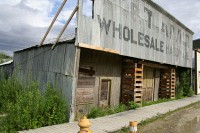 Various architectural photographs from Dawson, City, Yukon.