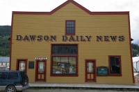Various architectural photographs from Dawson, City, Yukon.
