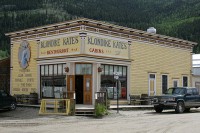 Various architectural photographs from Dawson, City, Yukon.