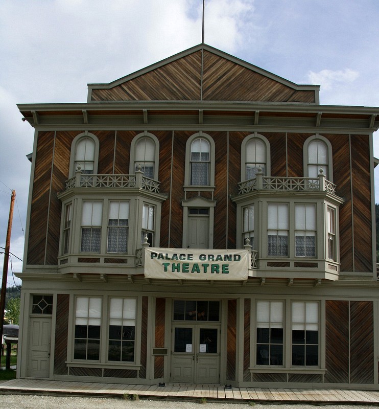 Various architectural photographs from Dawson, City, Yukon.