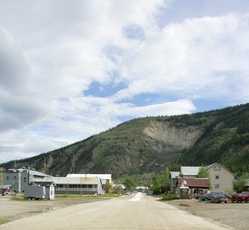 Various architectural photographs from Dawson, City, Yukon.