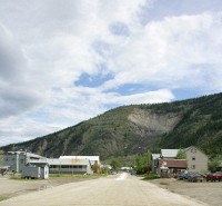Various architectural photographs from Dawson, City, Yukon.