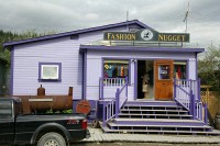 Various architectural photographs from Dawson, City, Yukon.