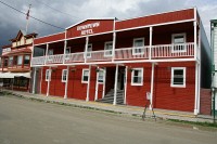 Various architectural photographs from Dawson, City, Yukon.
