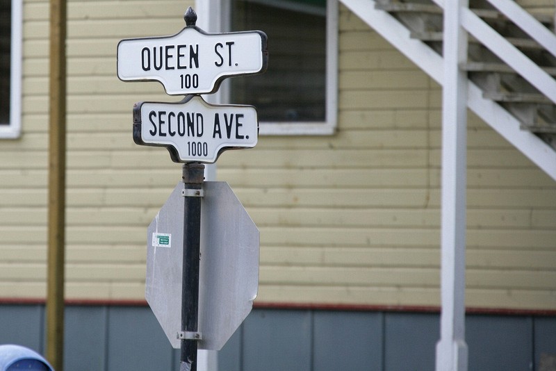 Various architectural photographs from Dawson, City, Yukon.