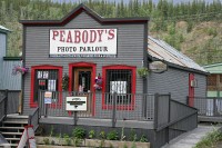 Various architectural photographs from Dawson, City, Yukon.