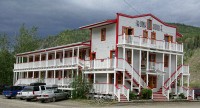 Various architectural photographs from Dawson, City, Yukon.