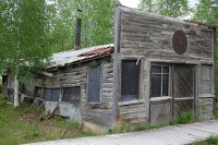Various architectural photographs from Dawson, City, Yukon.
