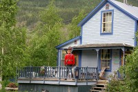 Various architectural photographs from Dawson, City, Yukon.