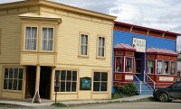 Various architectural photographs from Dawson, City, Yukon.