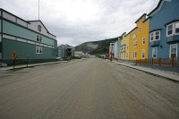 Various architectural photographs from Dawson, City, Yukon.