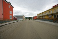 Various architectural photographs from Dawson, City, Yukon.
