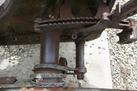 I like the woven cable brakes - Dawson, City, Yukon.