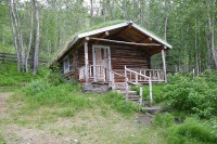 Various architectural photographs from Dawson, City, Yukon.