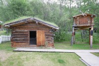 Various architectural photographs from Dawson, City, Yukon.