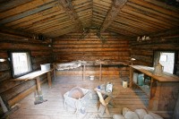 Various architectural photographs from Dawson, City, Yukon.