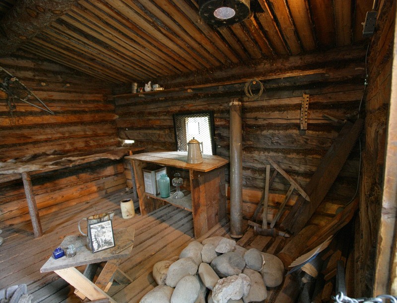 Various architectural photographs from Dawson, City, Yukon.