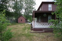 Various architectural photographs from Dawson, City, Yukon.