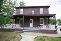 Various architectural photographs from Dawson, City, Yukon.