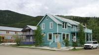 Various architectural photographs from Dawson, City, Yukon.