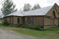 Various architectural photographs from Dawson, City, Yukon.