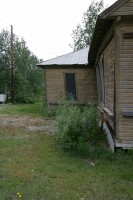 Various architectural photographs from Dawson, City, Yukon.