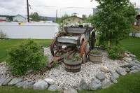 Various architectural photographs from Dawson, City, Yukon.