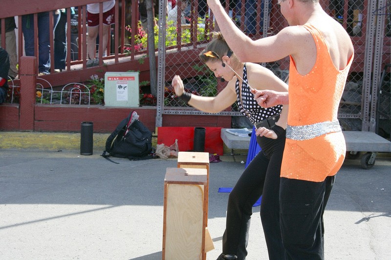 Here is why 4 frames per second just isn't fast enough.  Only .25 seconds after the last shot the board is broken and she is bringing her hand back.  It was fun to try.